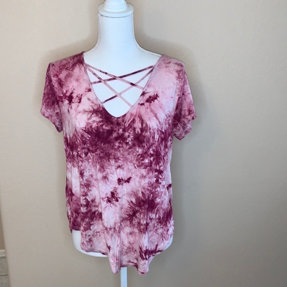 Rue 21 tie dye strappy top